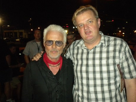 Michael Des Barres and Brad Hardisty at Americana Festival 2010, Exile on Main Street Tribute