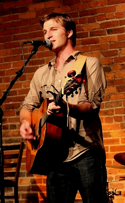 Derik Hultquist at The Listening Room, photo - Brad Hardisty