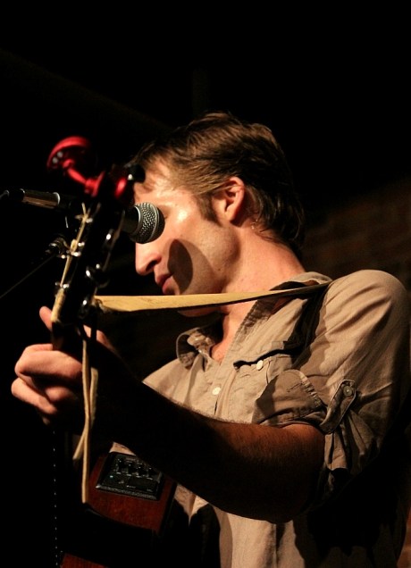 Derik Hultquist at The Listening Room, photo - Brad Hardisty