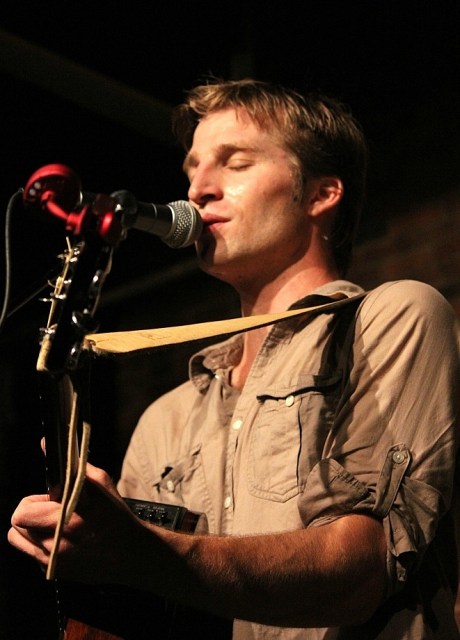 Derik Hultquist at The Listening Room, photo - Brad Hardisty