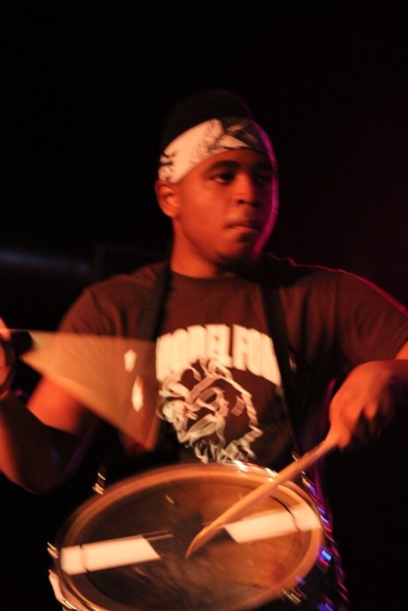 Stud, Grandson of T Model Ford, North Mississippi Allstars at Cannery Ballroom, Sept 2013, photo - Brad Hardisty