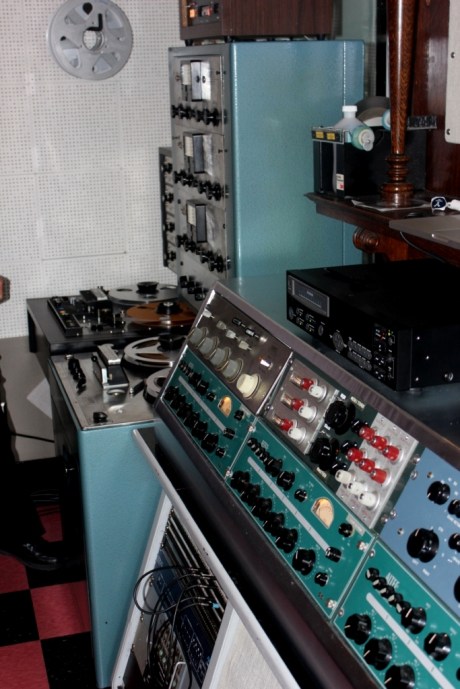 Scully, Ampex, Fairchild, Altec and Pultec vintage gear, restored at Norman Petty Studio at Sixteen Ton Studio, Nashville, TN, photo - Brad Hardisty