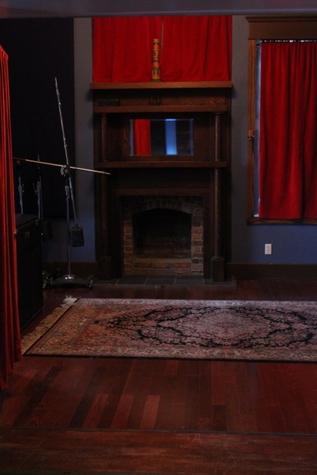 Sixteen Tow Studio, main room, converted house on Music Row, Nashville, TN, photo - Brad Hardisty