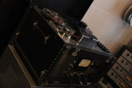 Norman Petty's Ampex 401 now at Norman Petty Studio, Nashville, TN, Sixteen Ton Studio, photo - Brad Hardisty