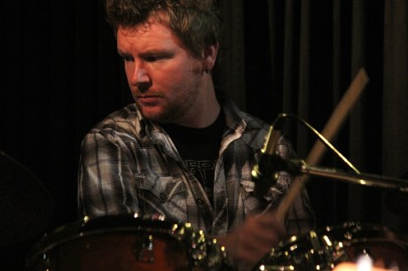 Kasey Todd performing with Shantell Ogden, Douglas Corner Cafe, 11/16/2013, photo - Brad Hardisty