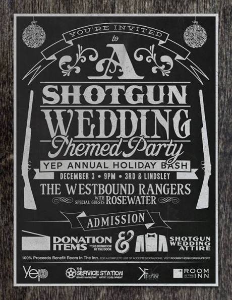 rosewater gig poster